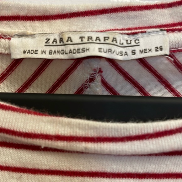 Zara, cropped t-shirt with pocket, in good condition! - Picture 2 of 4